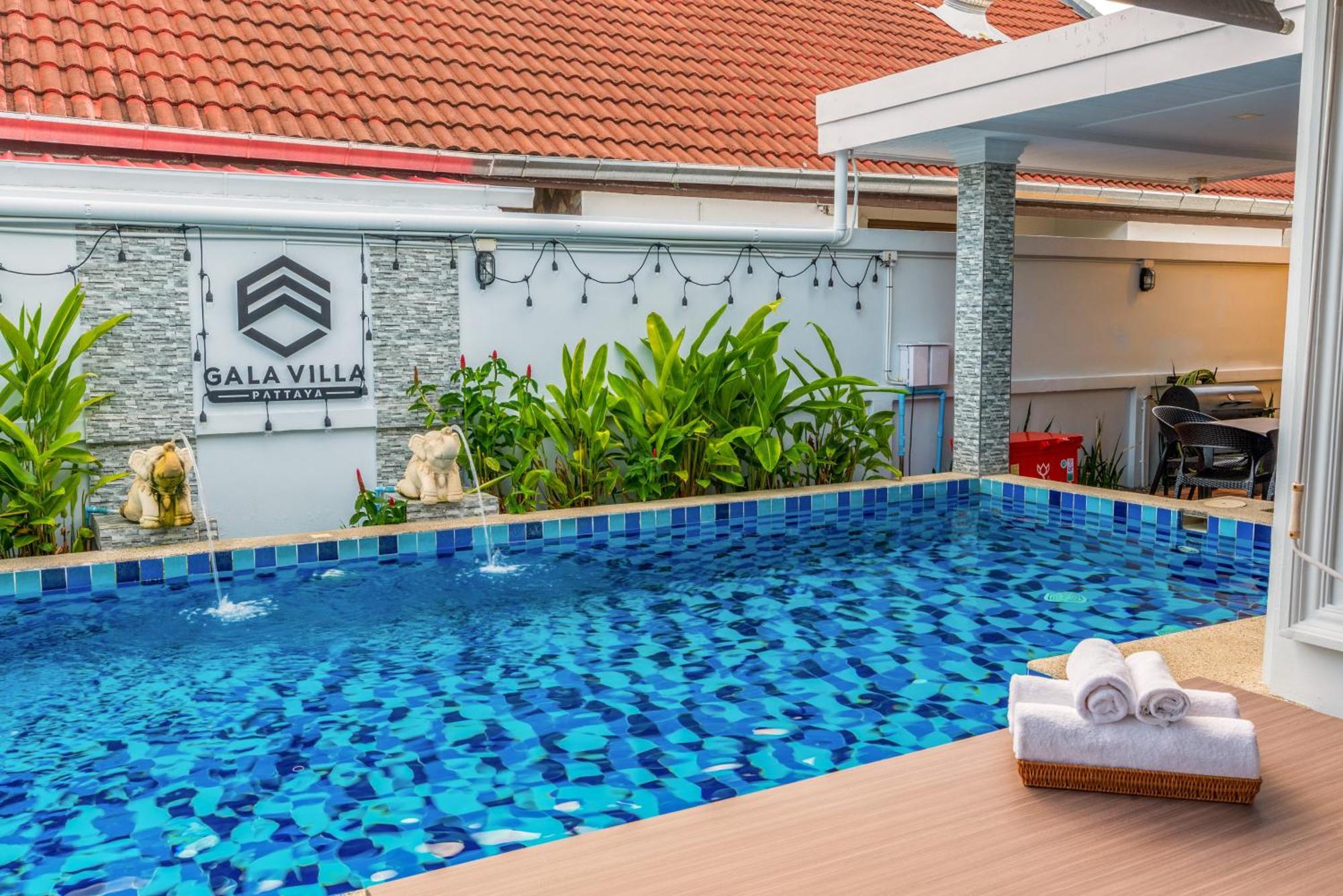 Pattaya Private Villa - Pool,Sauna,Snooker,Bbq Kültér fotó