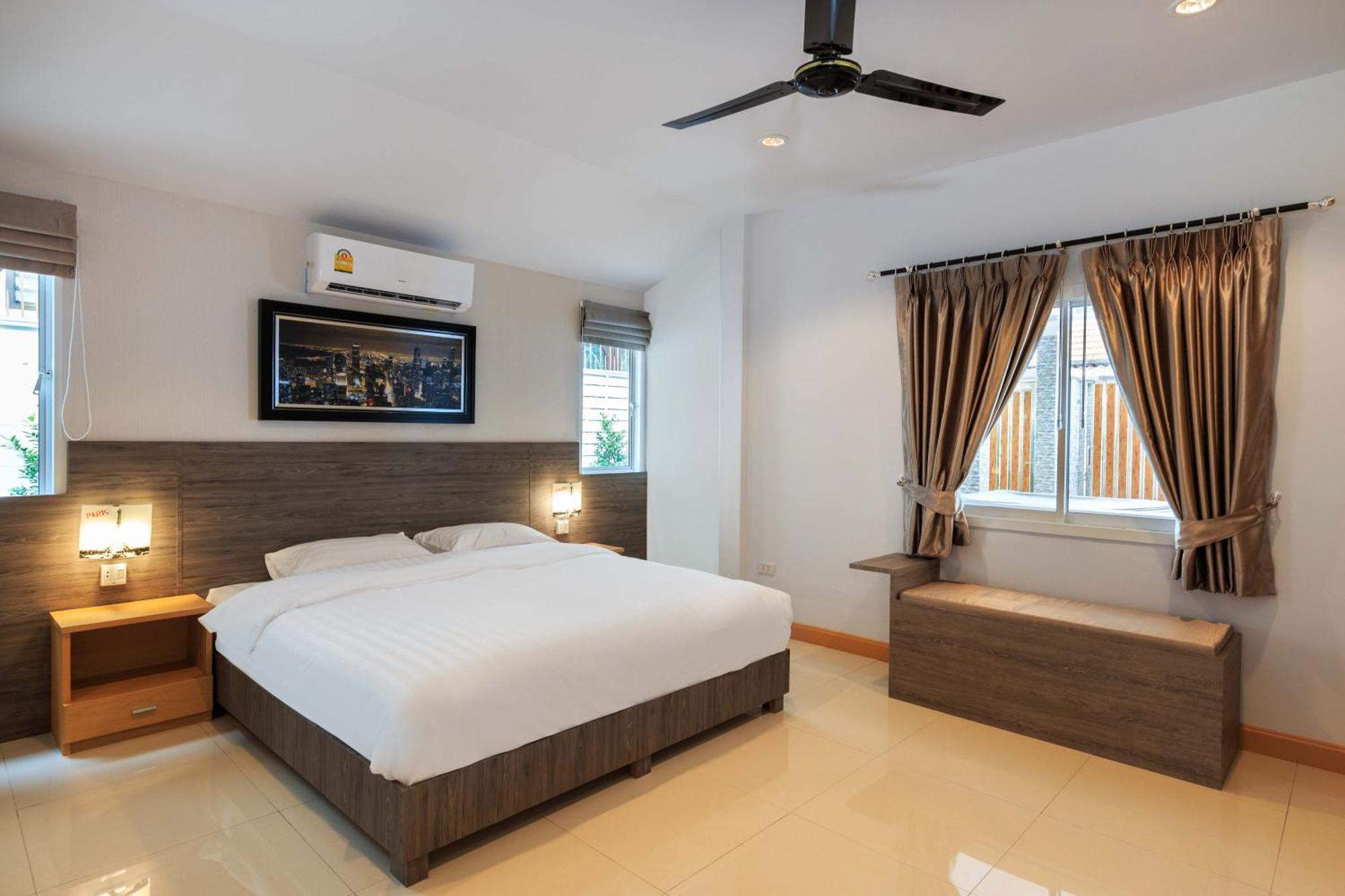 Pattaya Private Villa - Pool,Sauna,Snooker,Bbq Kültér fotó
