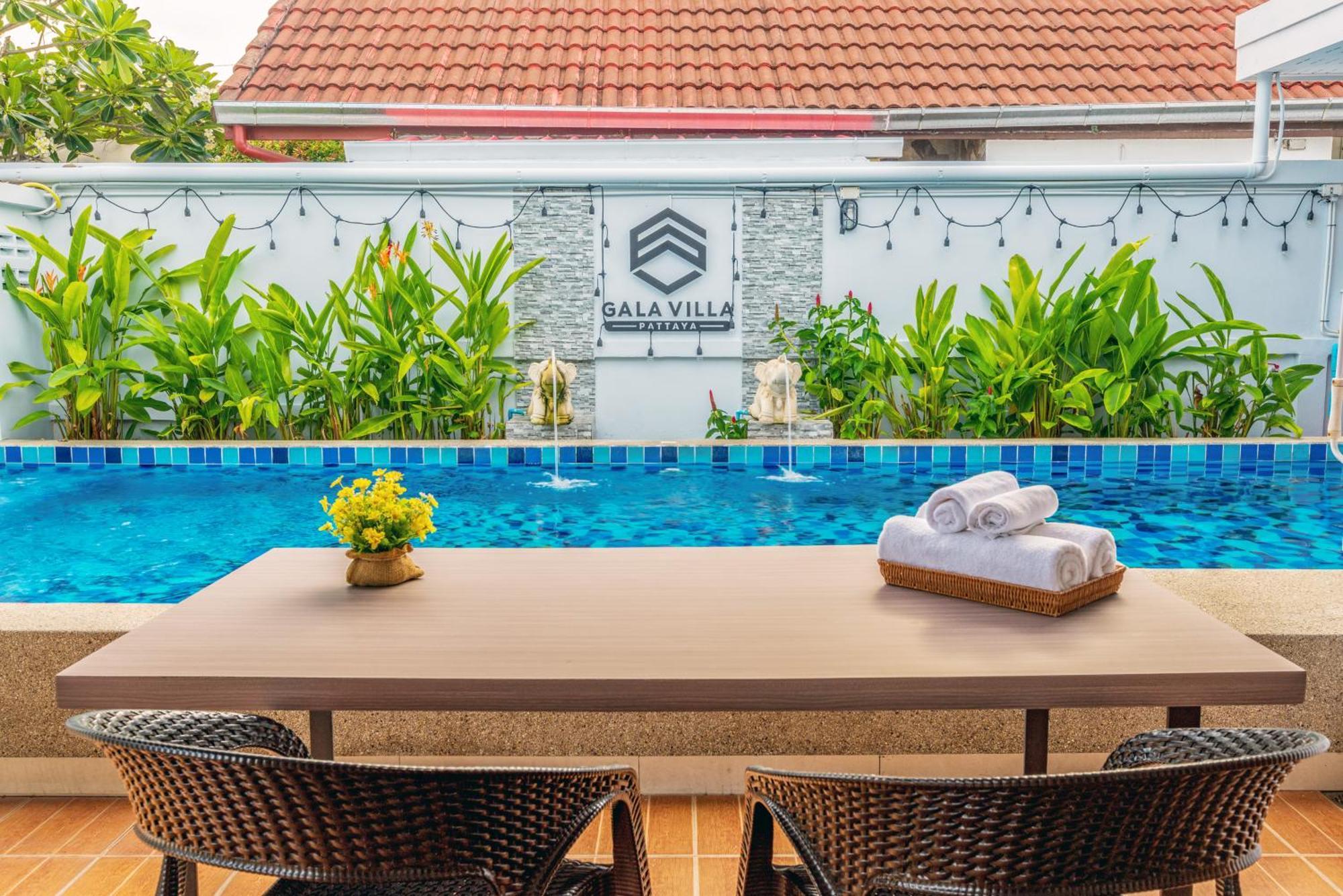 Pattaya Private Villa - Pool,Sauna,Snooker,Bbq Kültér fotó