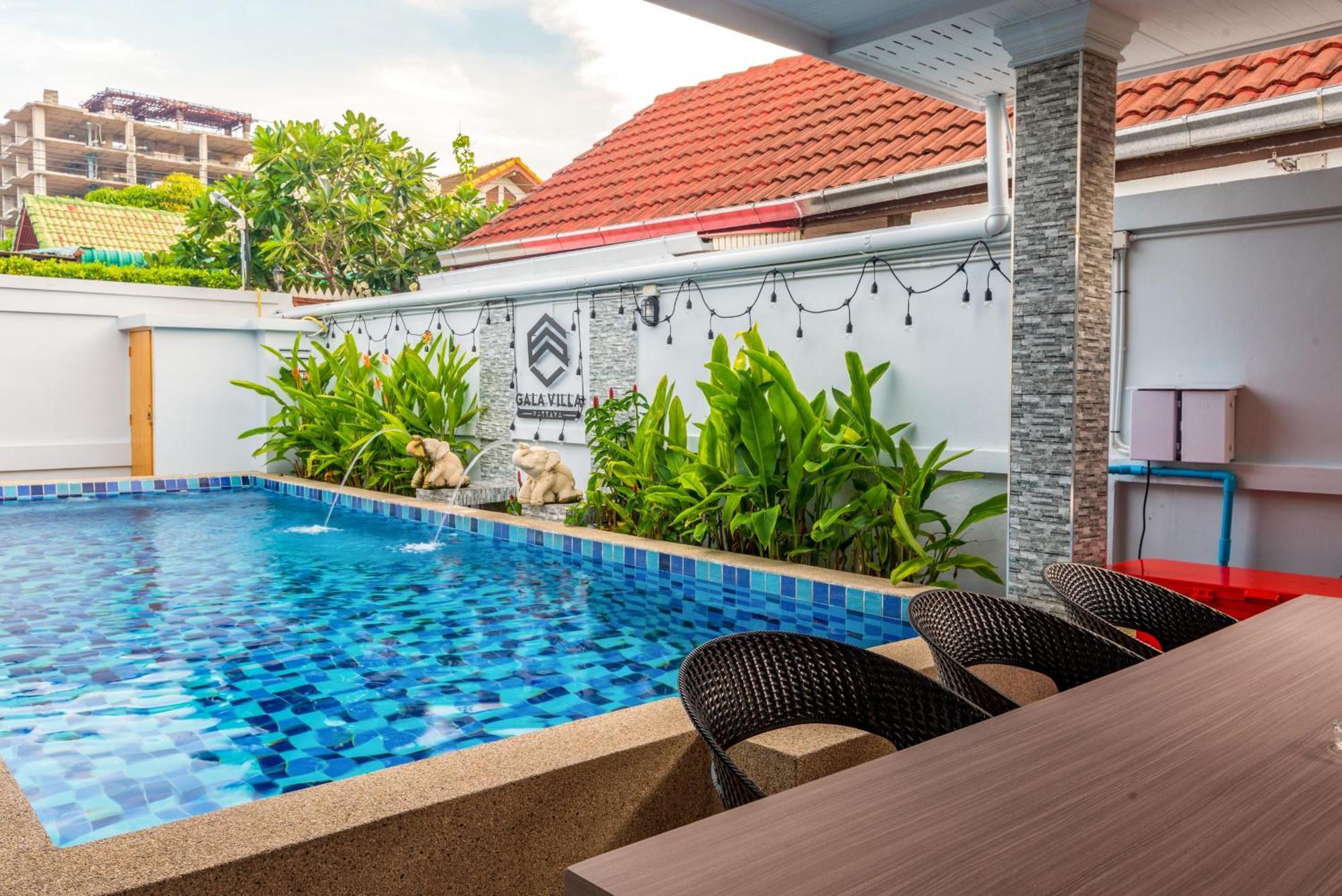 Pattaya Private Villa - Pool,Sauna,Snooker,Bbq Kültér fotó